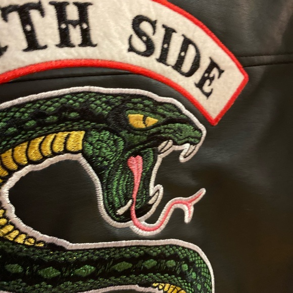 ‼️SOLD‼️Riverdale Southside Serpents biker jacket - Picture 6 of 8